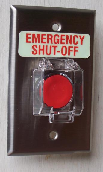 Pilla Electrical WPSCP1SO Emergency Shut-Off | Wall Plate Stations ...